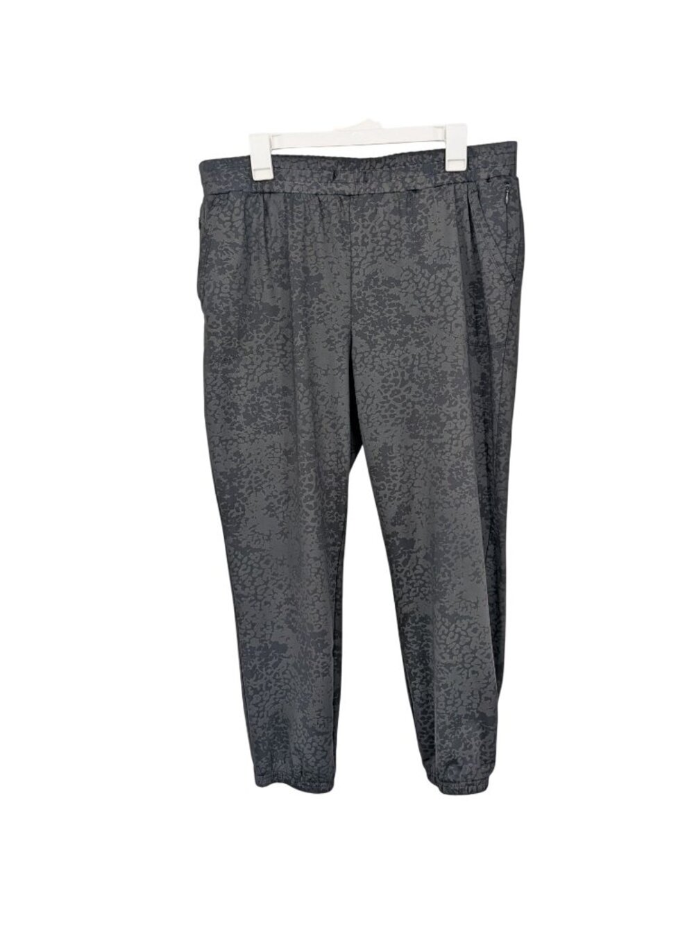 Rachel Zoe Jogger Pants Animal Print Tapered Streetwear Athleisure Sporty XLarge